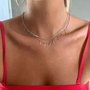 urban outfitters lightning bolt necklace